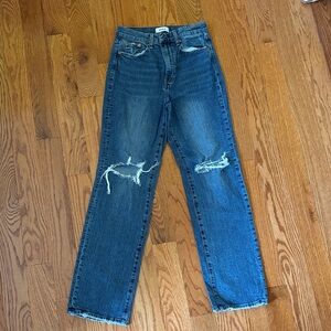 Pistola Cassie Super High Rise Straight Jean